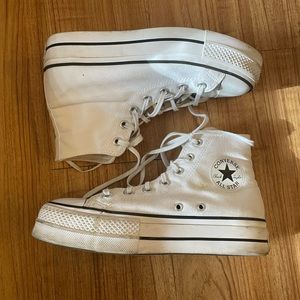 Platform converse size 8